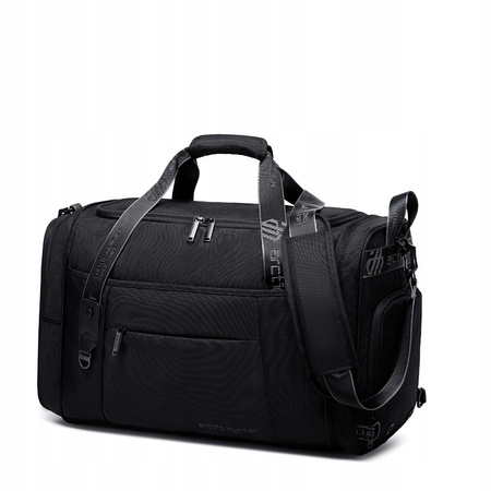 Torba podróżna czarna 2w1 transformowalna saszetka i torba pojemna 30 l wodoodporna. Arctic Hunter LX00021 Black.