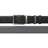 Męski pasek klasyczny skórzany do spodni dwustronny czarny szary elegancki