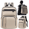 Plecak miejski beżowy na laptopa 15,6" nowoczesny młodzieżowy do pracy podróży Arctic Hunter B00808khaki