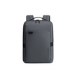 Szary plecak biznesowy miejski, 8,5 l, wodoodporny, na laptopa 15,6", stylowy i kompaktowy. Arctic Hunter B00574 grey