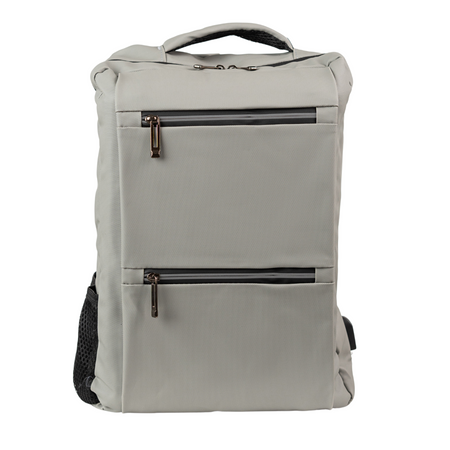 Plecak młodzieżowy szary - do szkoły, na studia, do pracy, mieści laptop 15,6 Wowbag BK91105 grey