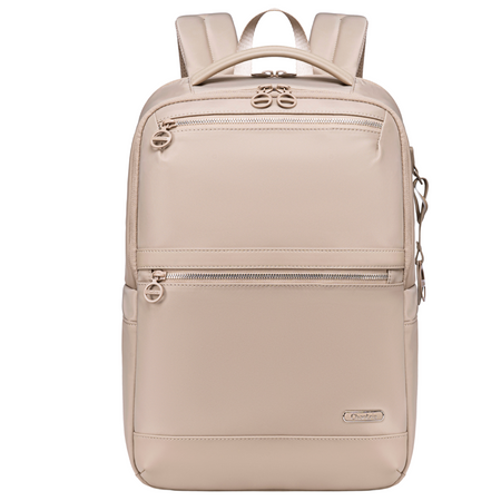 Plecak damski miejski beżowy elegancki do pracy na studia stylowy kobiecy CHANTRIA CB00766 khaki