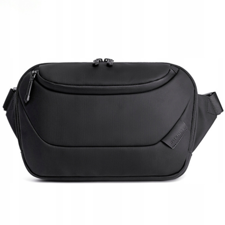 Saszetka nerka męska damska czarna na ramię wodoodporna miejska stylowa funkcjonalna torba 4 L Arctic Hunter Y00561Black