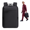 Plecak miejski czarny, biznesowy, wodoodporny, 8,5 l, na laptopa 15,6", elegancki i praktyczny. Arctic Hunter B00574 Black