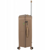 Duża walizka podróżna beżowa na kółkach – lekka, wytrzymała i elegancka walizka do samolotu Wowbag 7918 L champagne
