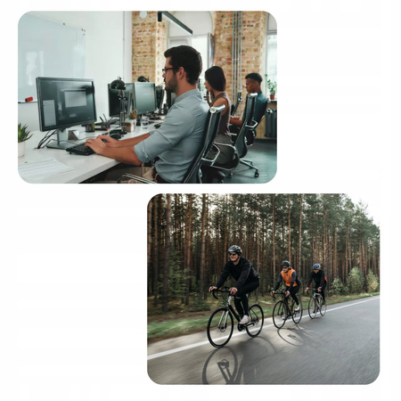 Czarny plecak miejski młodzieżowy, 25 l, wodoodporny, na laptopa 15,6", stylowy, na co dzień. Arctic Hunter B00531Black.