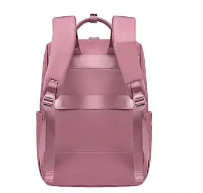 Elegancki plecak różowy damski miejski na laptop modny na studia do pracy