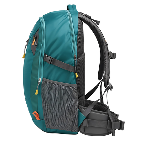 Plecak trekkingowy w góry zielony wielofunkcyjny wodoodporny pojemny 50 L