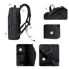 Plecak miejski czarny, biznesowy, wodoodporny, 8,5 l, na laptopa 15,6", elegancki i praktyczny. Arctic Hunter B00574 Black