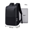 Czarny plecak biznesowy miejski, 10 l, wodoodporny, na laptopa 15,6", stylowy i praktyczny. Arctic Hunter B00681 Black.