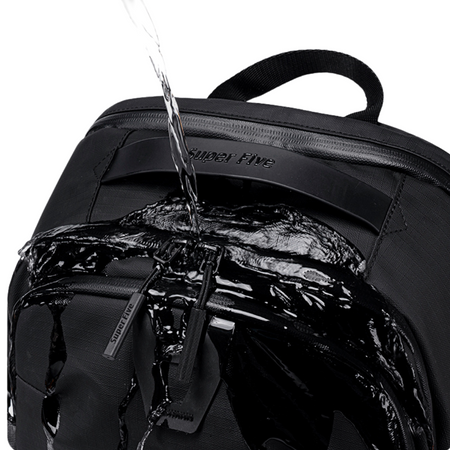 Czarny plecak fotograficzny, 21 l, na sprzęt foto, laptopa i tablet, wodoodporny, podróżny. SUPER FIVE FB721 Black.