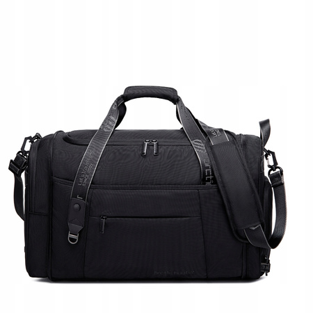 Torba podróżna czarna 2w1 transformowalna saszetka i torba pojemna 30 l wodoodporna. Arctic Hunter LX00021 Black.