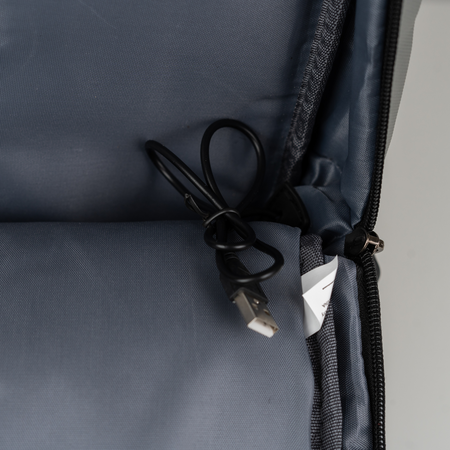 Plecak młodzieżowy szary - do szkoły, na studia, do pracy, mieści laptop 15,6 VIO BK91105 grey