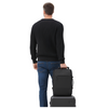 Plecak czarny kabinowy podróżny 50x33x20 na pokład Wizzair LOT WJ8423 black