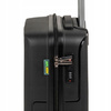 Walizka na kółkach czarna kabinowa – mała, elegancka, podróżna i praktyczna do samolotu Wowbag 7918 S black