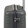Walizka mała na kółkach ciemnoszara, lekka i funkcjonalna, elegancka walizka podróżna z PP 41 L Wowbag 7900 S dark grey