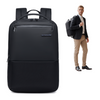 Czarny plecak biznesowy miejski, 10 l, wodoodporny, na laptopa 15,6", stylowy i praktyczny. Arctic Hunter B00681 Black.