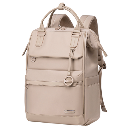 Plecak damski miejski beżowy modny dla dziewczyny do pracy na studia na codzień CHANTRIA CB0788khaki