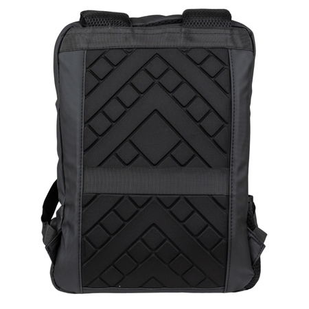 Plecak szkolny czarny  nowoczesny z USB dla chłopaków i dziewczyn - do pracy na studia  VIO BK91109 black