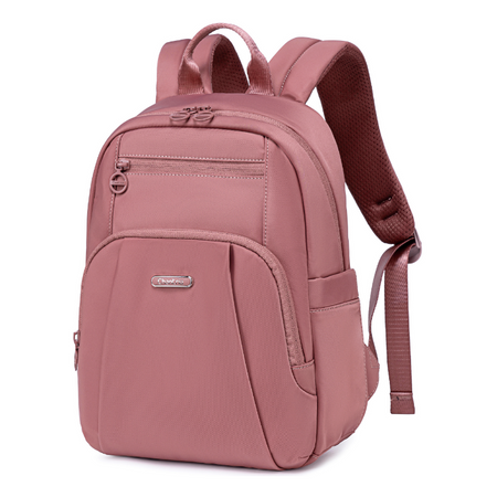 Plecak damski miejski róż dla dziewczyny mały elegancki modny na co dzień