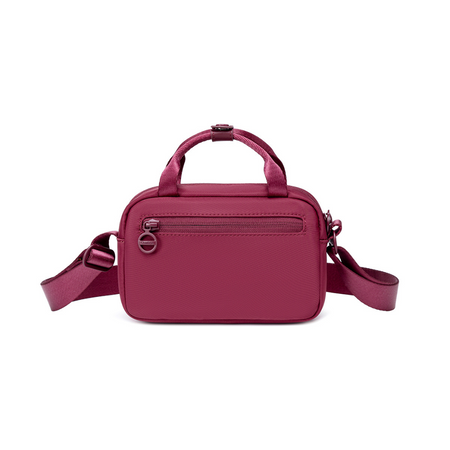 Torebka damska czerwona na ramię stylowa 1,3 l modna praktyczna na co dzień i na wieczór. CHANTARIA CB771 Red