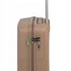 Walizka podróżna beżowa kabinowa – mała, stylowa, funkcjonalna, lekka i elegancka do samolotu Wowbag 7918 S champagne