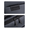 Szary plecak biznesowy miejski, 8,5 l, wodoodporny, na laptopa 15,6", stylowy i kompaktowy. Arctic Hunter B00574 grey