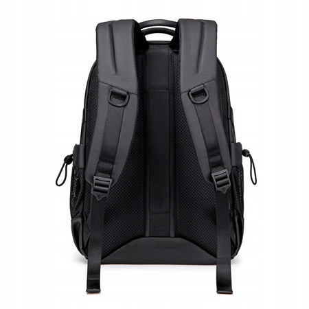 Szary plecak miejski młodzieżowy, na laptop, 25 l, idealny do studiów, na uczelnię i do pracy. Arctic Hunter B00531 Grey.