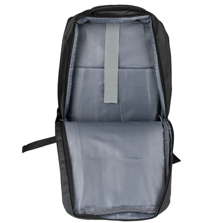 Plecak szkolny, do pracy szary, na laptopa 15,6" z USB dla chłopaków/dziewczyn nowoczesny VIO BK91103 grey