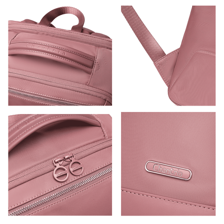 Plecak damski miejski beżowy elegancki do pracy na studia stylowy kobiecy CHANTRIA CB00766 khaki