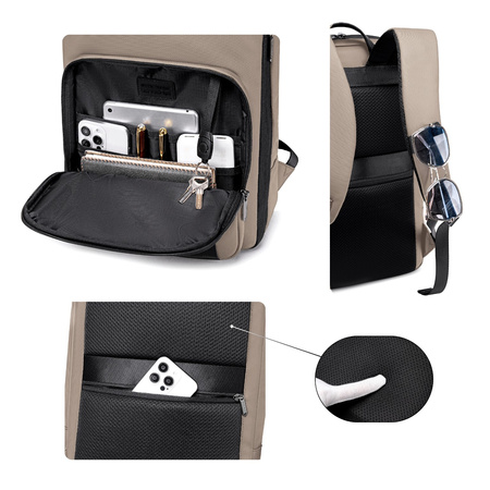 Plecak męski bagaż podręczny do samolotu RYNAIR WIZZAIR na laptopa 15,6