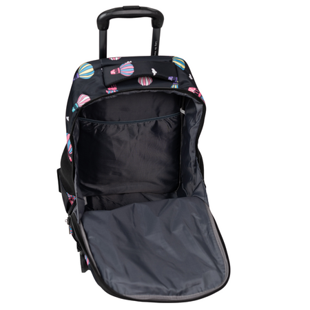 Plecak na 4 kółkach  pojemny z teleskopową rączką dla chłopców i dziewczynek VIO 20613 baloon