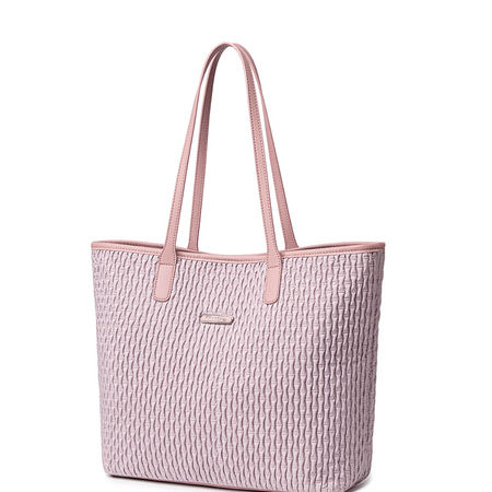 Torba damska shopper różowa modna, pojemna 15,6 l wodoodporna, stylowa dla kobiet i dziewczyn. CHANTRIA CB801 Pink.
