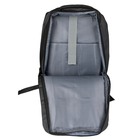 Plecak czarny, szkolny, miejski, damski, męski, nowoczesny, pojemny plecak dla laptopa 15,6", idealny na co dzień, do szkoły i pracy Wowbag BK91105 black