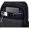 Czarny plecak miejski biznesowy, 15 l, wodoodporny, na laptopa 15,6", stylowy na co dzień. Arctic Hunter B00670 Black