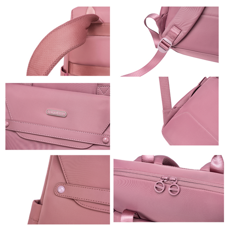 Plecak damski miejski czarny stylowy szkolny na studia do pracy dla dziewczyny CHANTRIA CB00628black