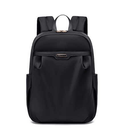 Czarny plecak miejski damski, wodoodporny, 9,8 l, na laptopa 13", elegancki i praktyczny. CHANTARIA CB769black.