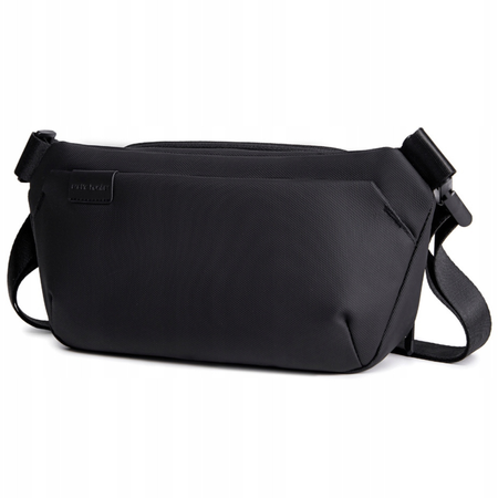 Saszetka nerka czarna męska damska na ramię miejska wodoodporna elegancka stylowa 4 L Arctic Hunter Y00569Black