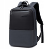 Szary plecak miejski biznesowy, 10 l, na laptopa 15,6", wodoodporny, elegancki i funkcjonalny. Arctic Hunter B00681 Grey