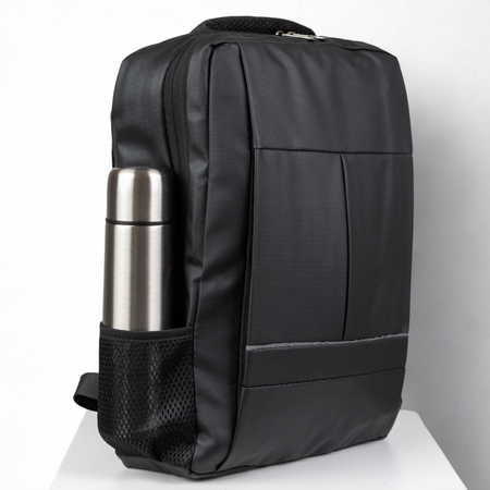 Plecak nowoczesny, na studia, szkolny czarny, z USB, na laptopa 15,6" dla chłopaków/dziewczyn Wowbag BK91103 black