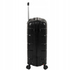 Walizka podróżna duża czarna na kółkach – pojemna, elegancka i wytrzymała do samolotu Wowbag 6910 L black