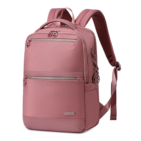Plecak dla kobiety dziewczyny różowy elegancki modny na laptop na codzień