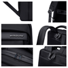 Plecak miejski czarny męski wodoodporny na laptopa 15,6" do pracy Arctic Hunter B00478 black