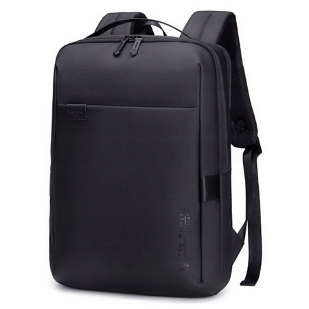 Plecak miejski czarny, biznesowy, wodoodporny, 8,5 l, na laptopa 15,6", elegancki i praktyczny. Arctic Hunter B00574 Black