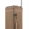 Walizka do samolotu beżowa średnia – modna, trwała, na kółkach, elegancka i praktyczna Wowbag 7918 M champagne