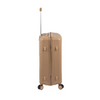 Komplet walizek podróżnych beżowych 3 szt. elegancki zestaw lekkich i trwałych walizek Wowbag 7905 champagne