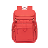 Czerwony plecak miejski młodzieżowy, wodoodporny, na laptopa 15,6", 17 l, dla aktywnych kobiet. SUPER FIVE FB723 Red