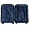 Walizka podróżna ciemnoniebieska duża na kółkach – lekka, wytrzymała i elegancka do samolotu Wowbag 7918L dark blue
