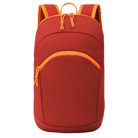 Mały czerwony plecak lekki sportowy – idealny na rower, spacer, wodę, klucze i telefon VIO XY092017 red