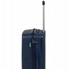 Walizka podróżna ciemnoniebieska duża na kółkach – lekka, wytrzymała i elegancka do samolotu Wowbag 7918L dark blue